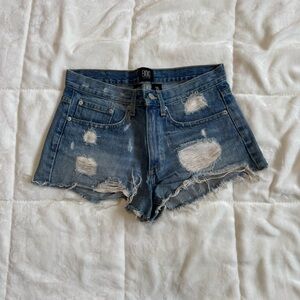 BDG Distressed Denim Shorts